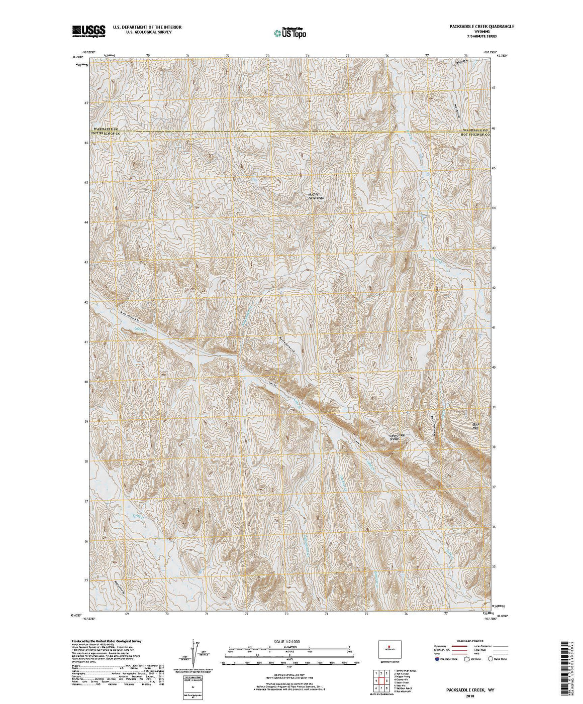 Packsaddle Creek, WY