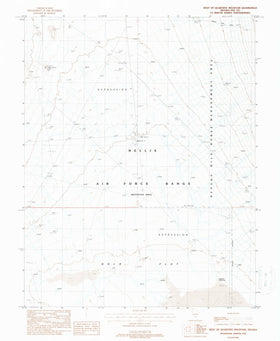 West of Quartzite Mountain, NV