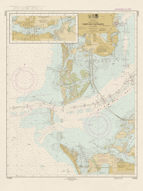 Custom Chart of the Palmetto Area (part of 11415)