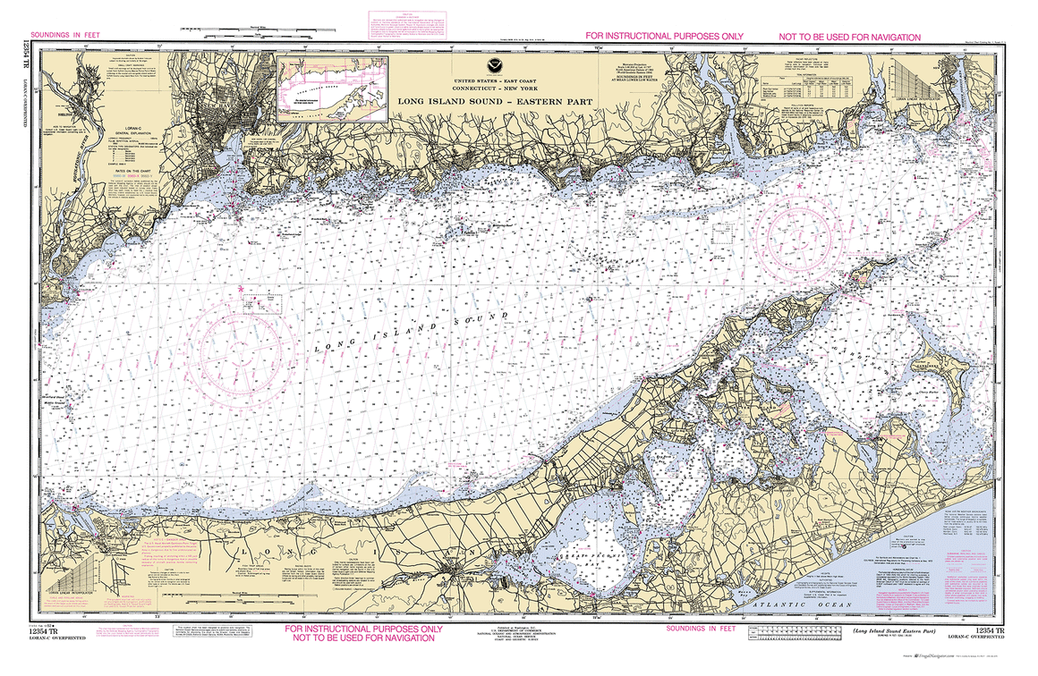 12354 Training Chart : Long Island Sound ( eastern part )