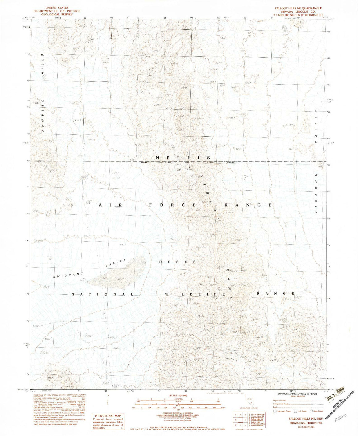 Fallout Hills NE, NV