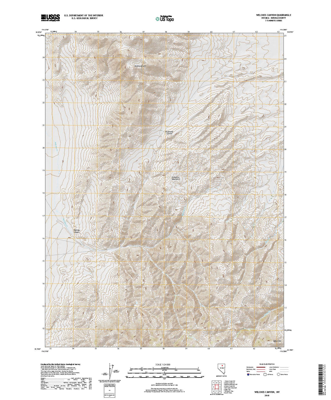 Welches Canyon, NV