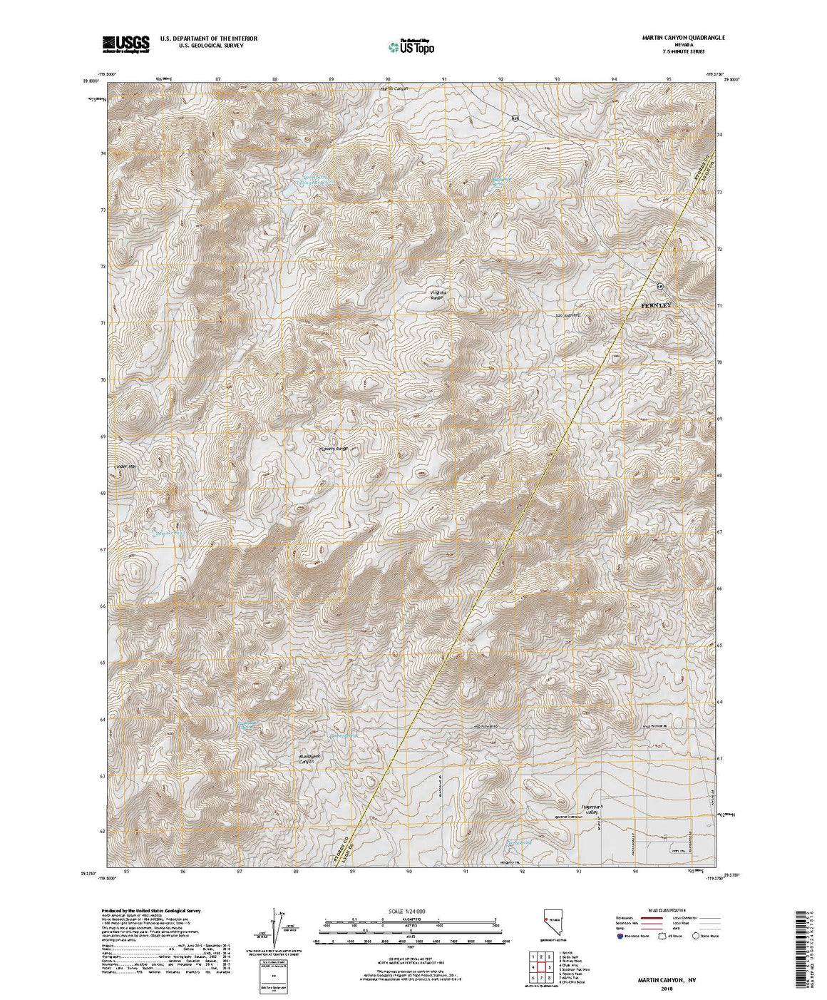 Martin Canyon, NV