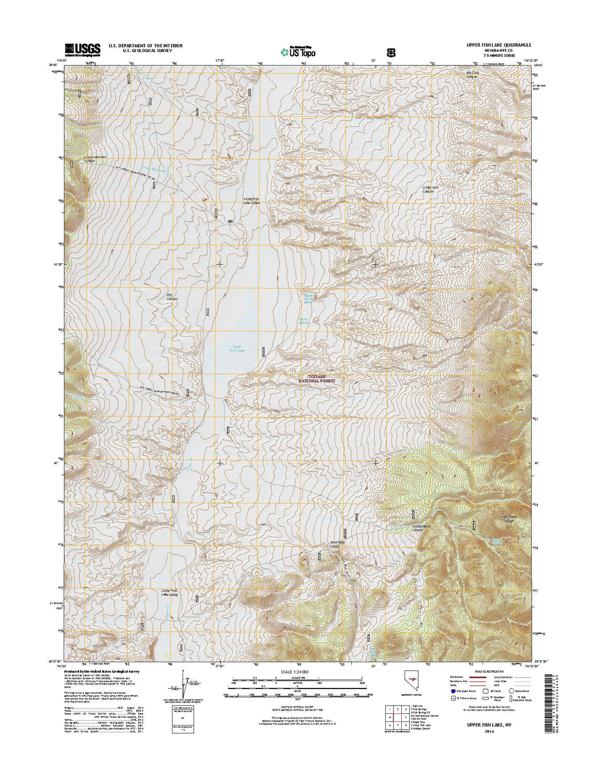 Upper Fish Lake, NV