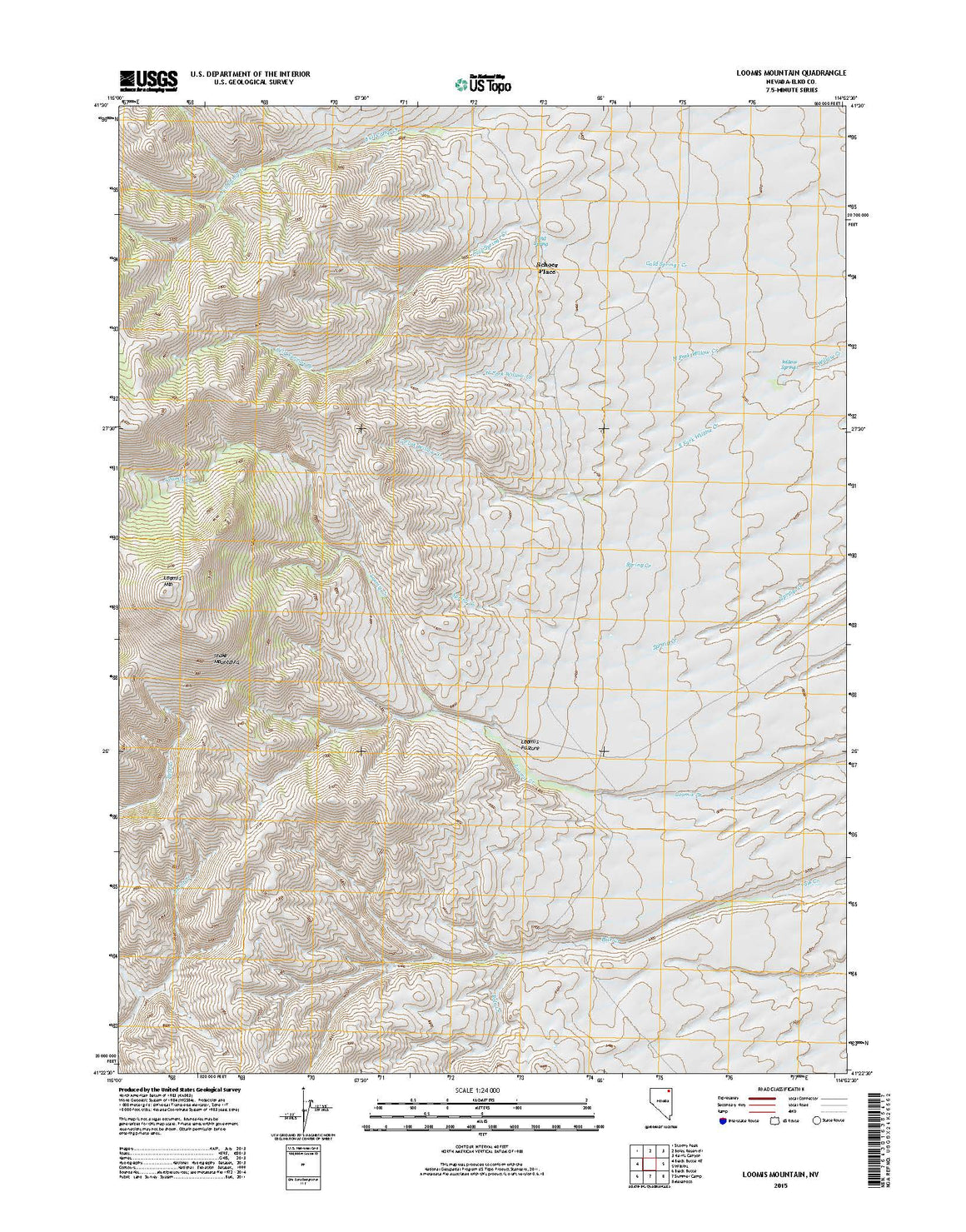 Loomis Mountain, NV