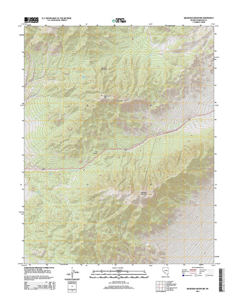 Magruder Mountain, NV