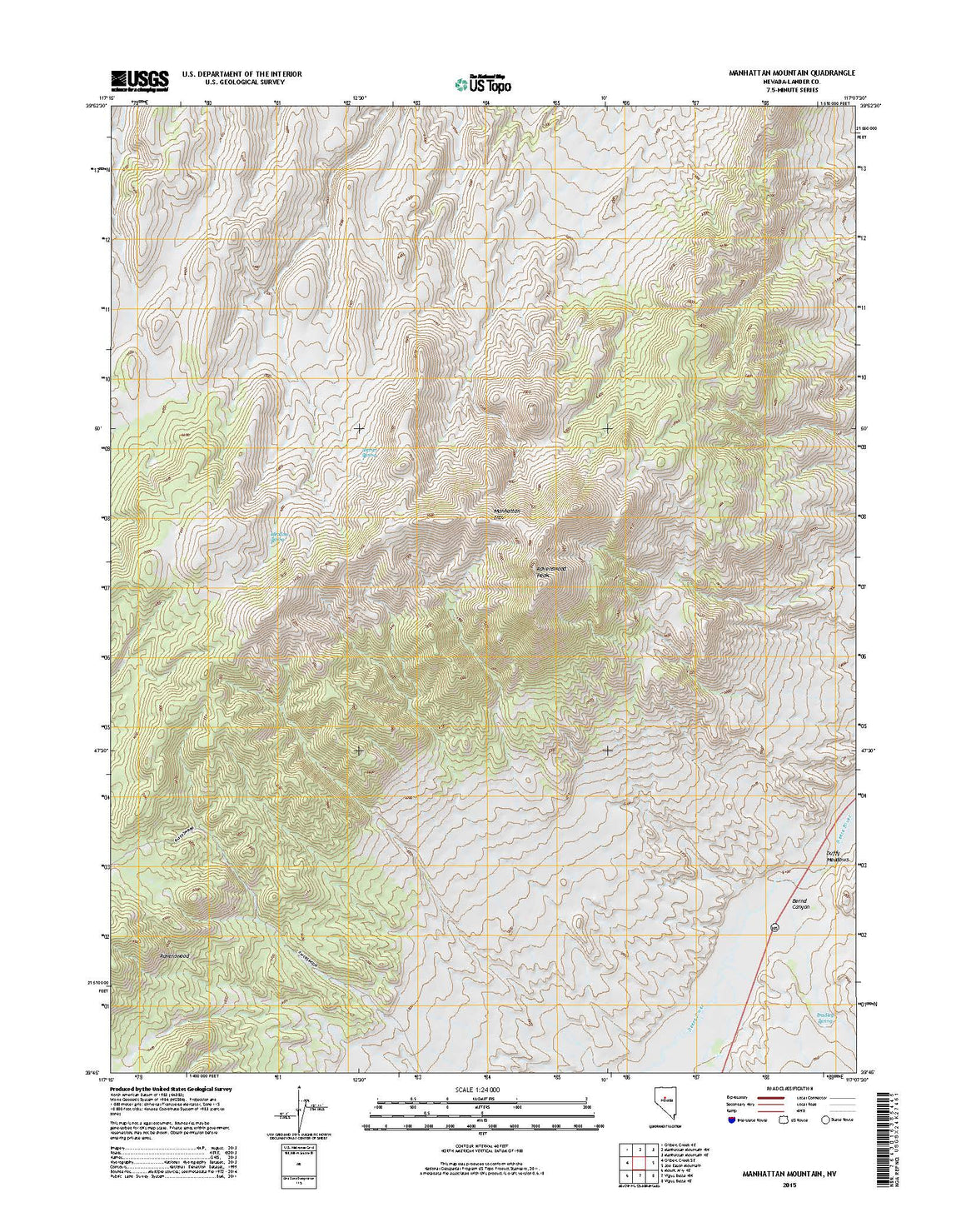 Manhattan Mountain, NV