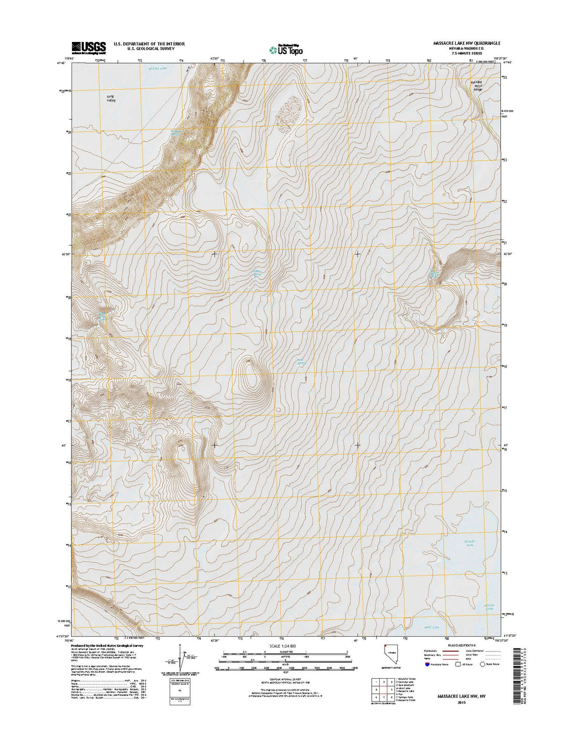 Massacre Lake NW, NV