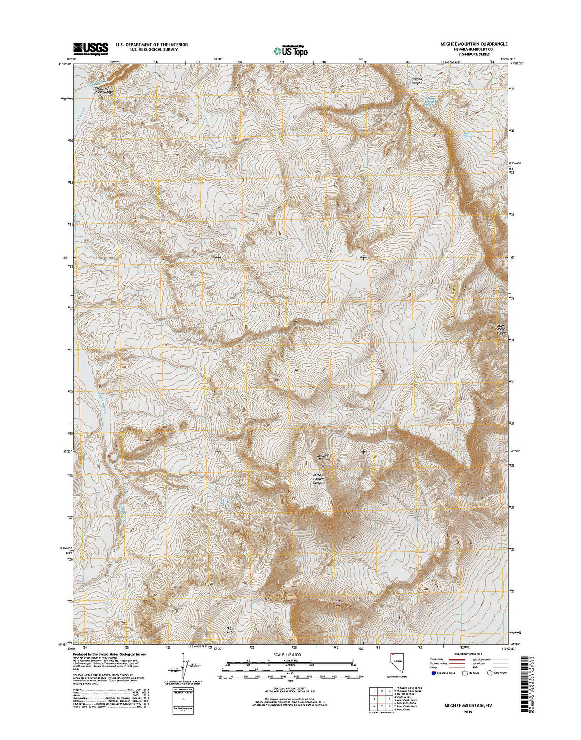 McGhee Mountain, NV