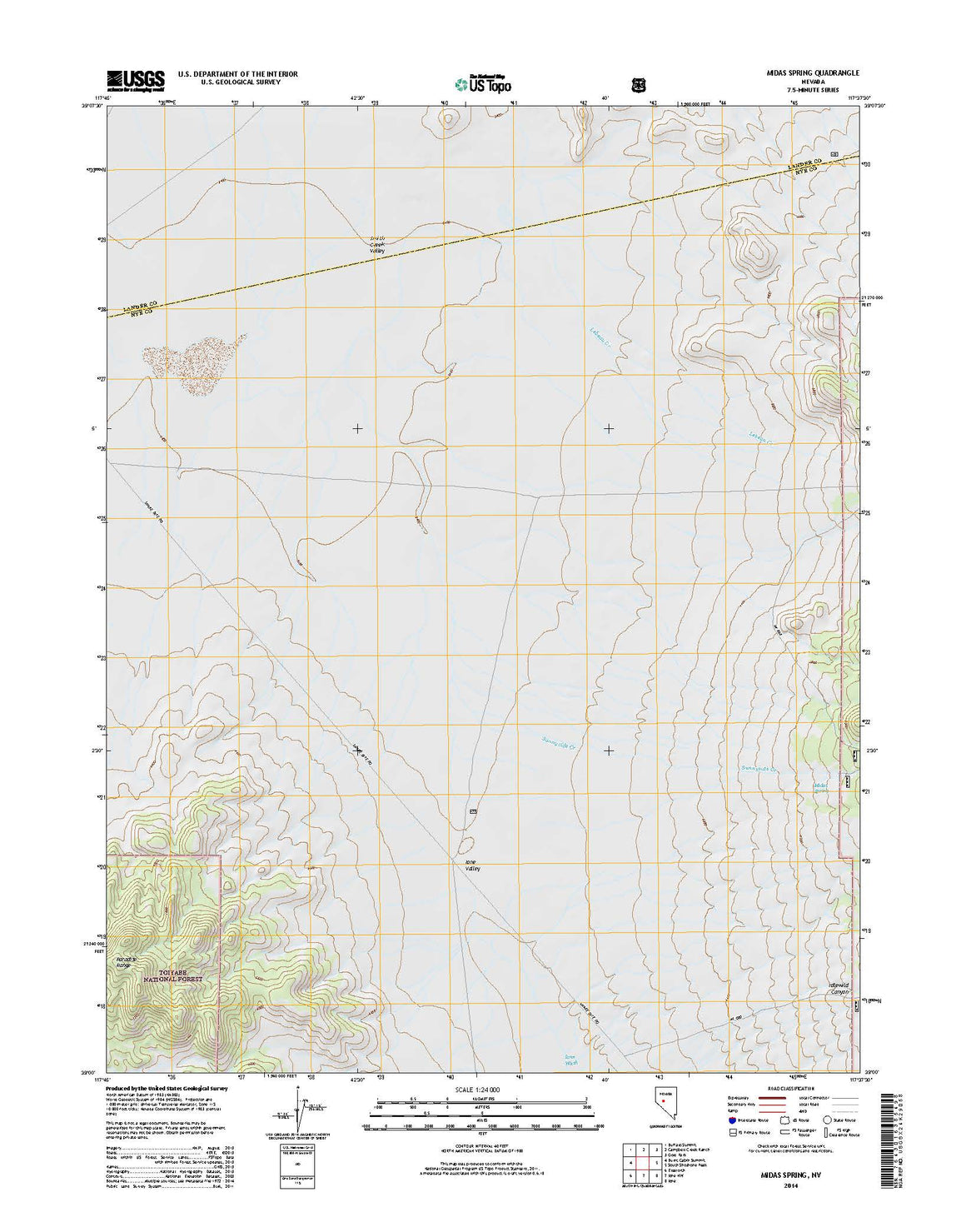 Midas Spring, NV