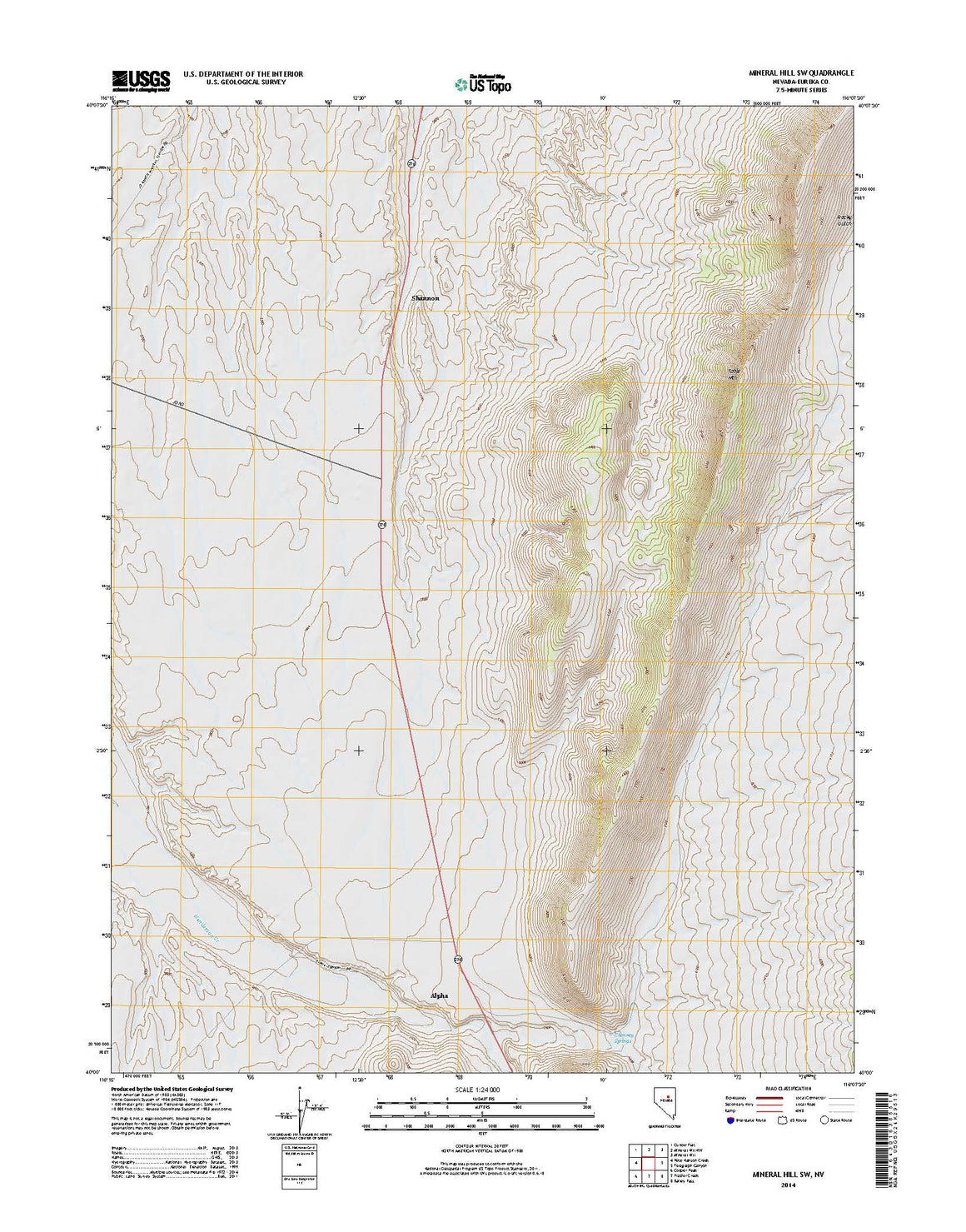 Mineral Hill SW, NV