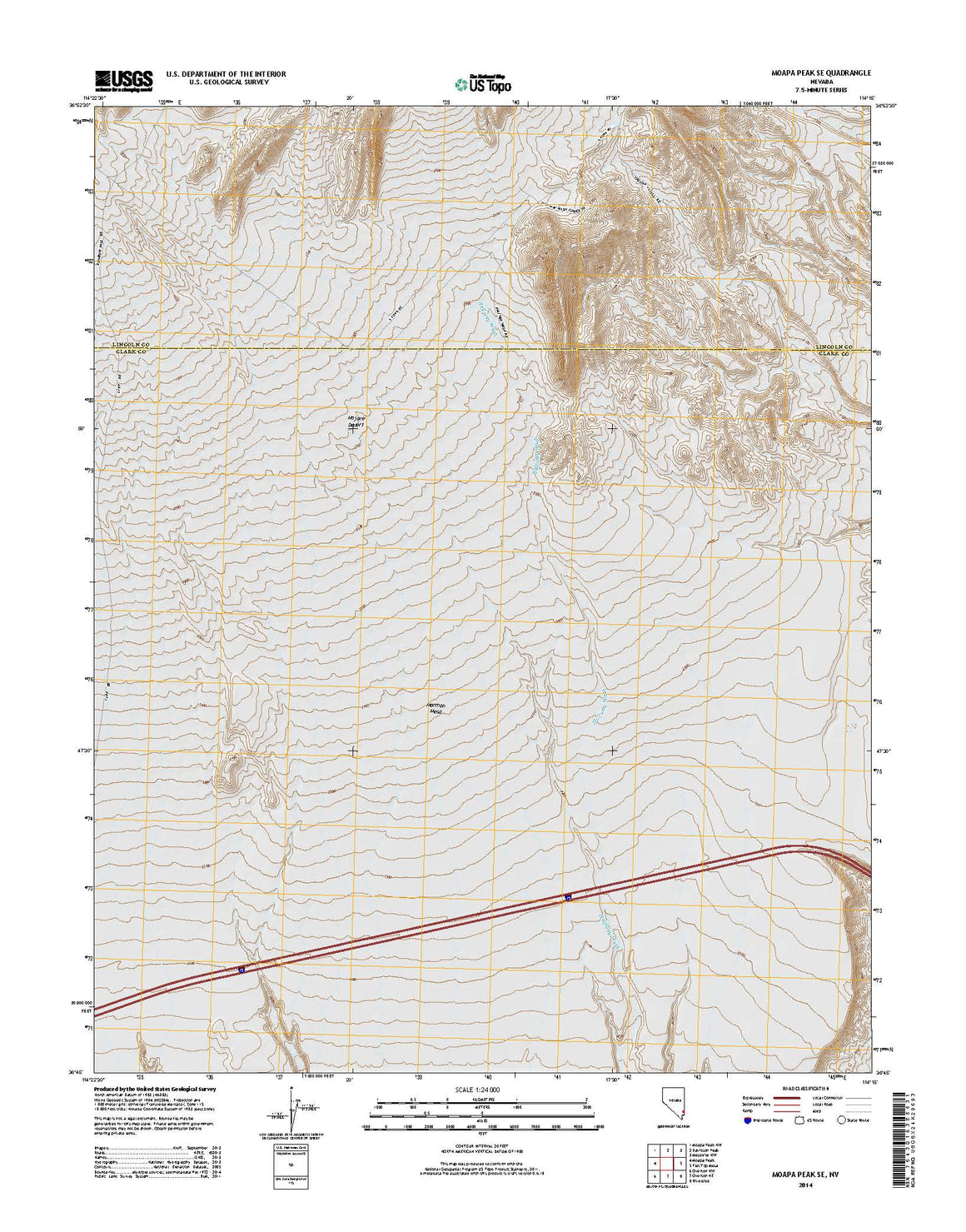 Moapa Peak SE, NV