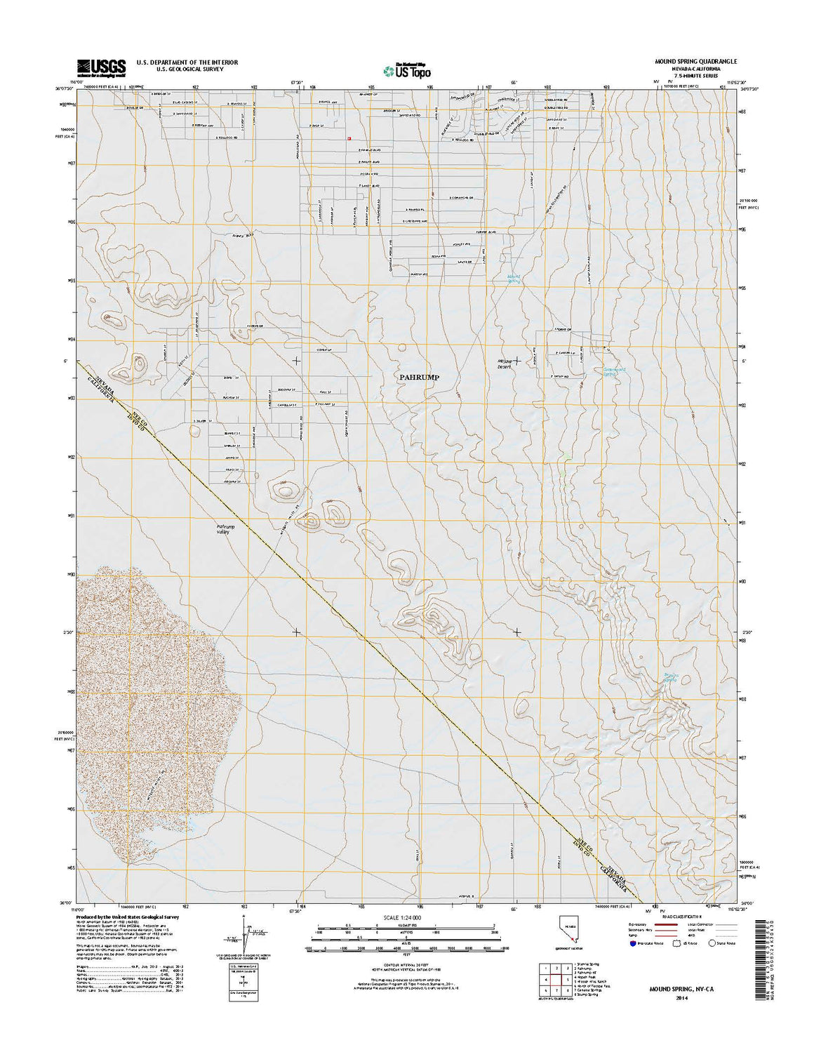 Mound Spring, NV-CA