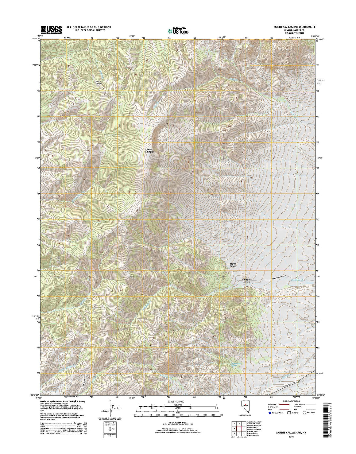 Mount Callaghan, NV