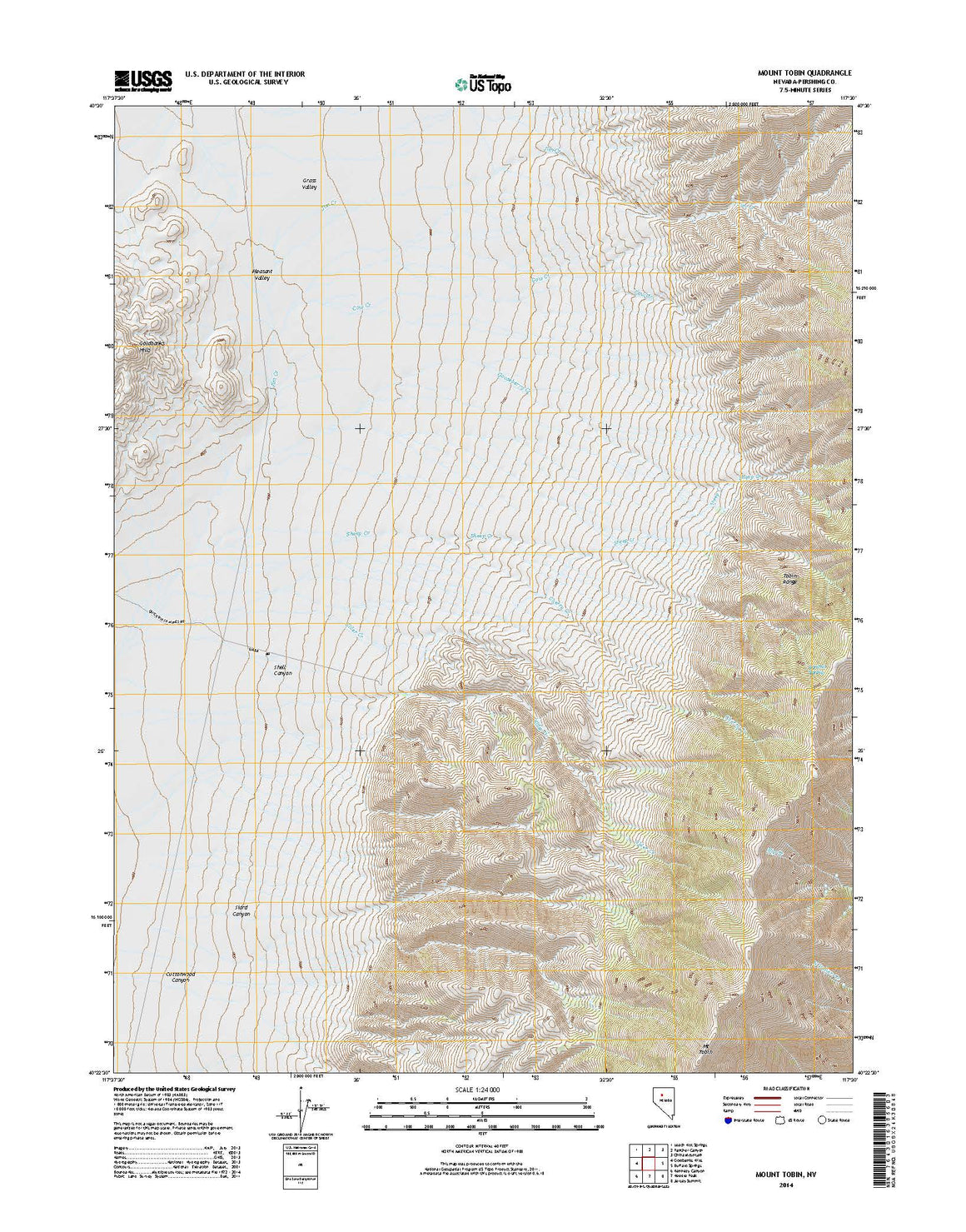 Mount Tobin, NV