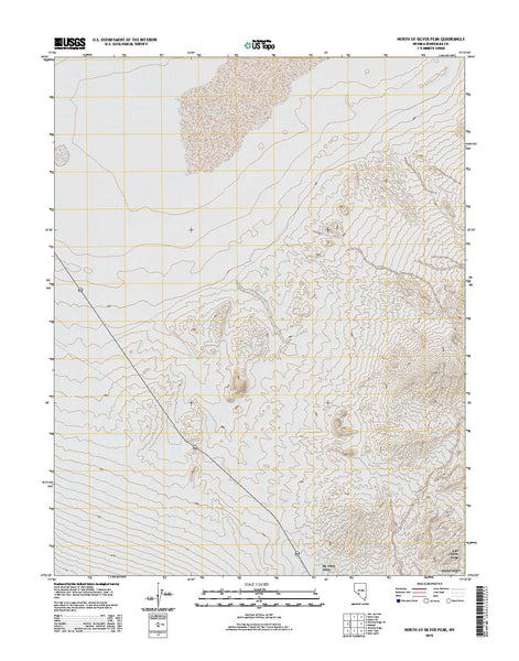 North of Silver Peak, NV