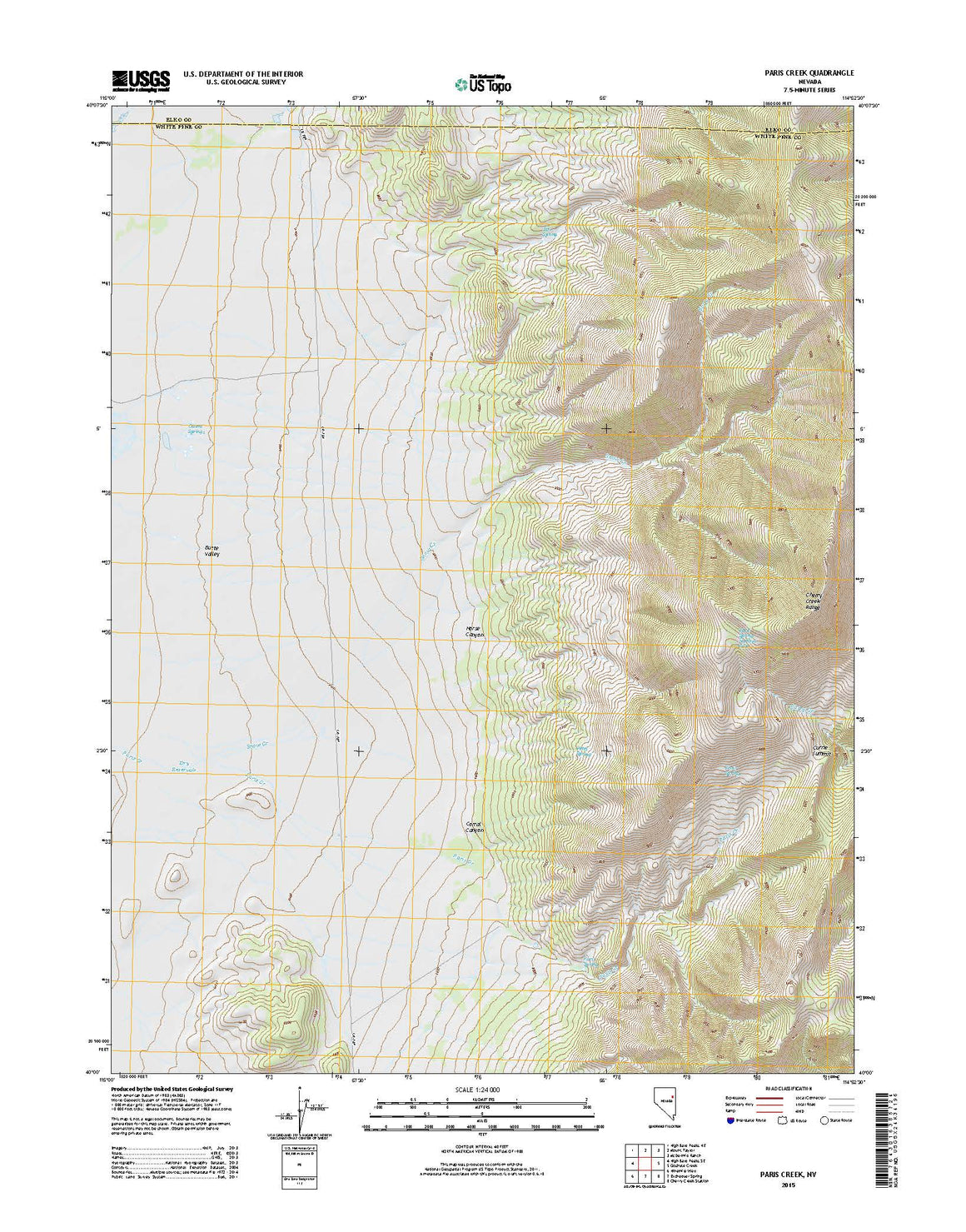 Paris Creek, NV