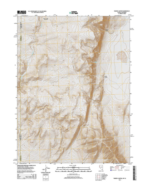 Parker Canyon, NV-CA
