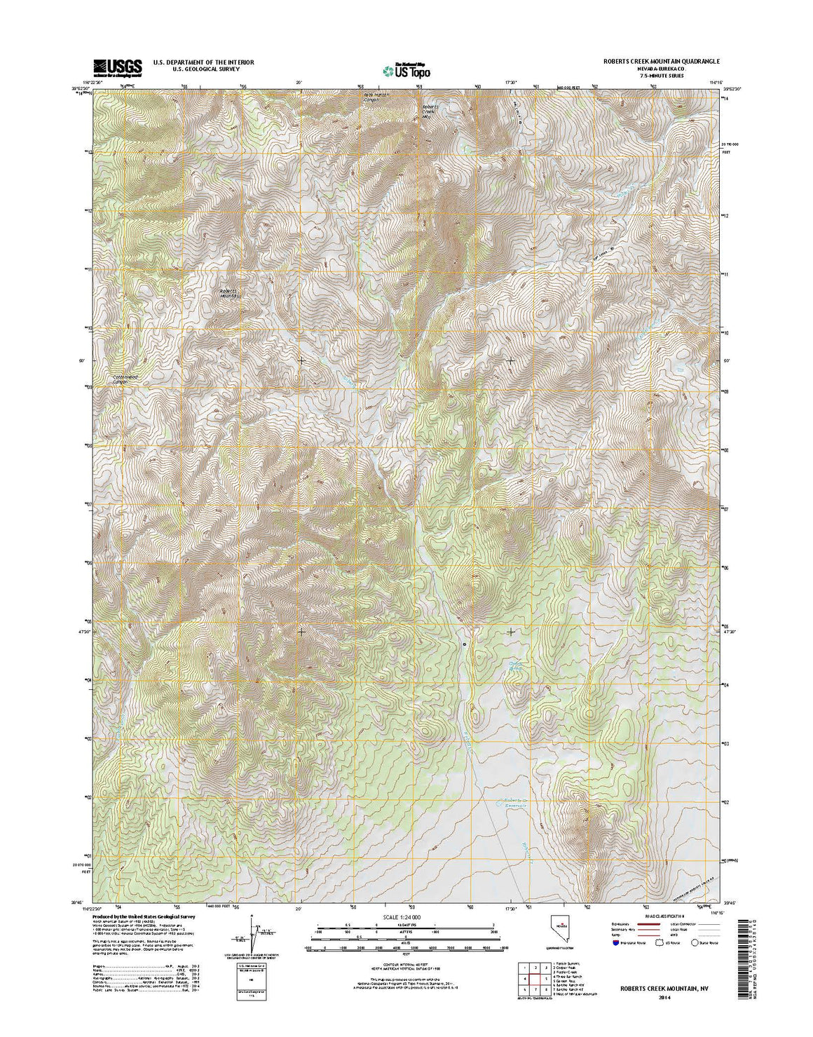 Roberts Creek Mountain, NV