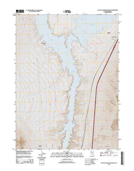 Rye Patch Reservoir South, NV