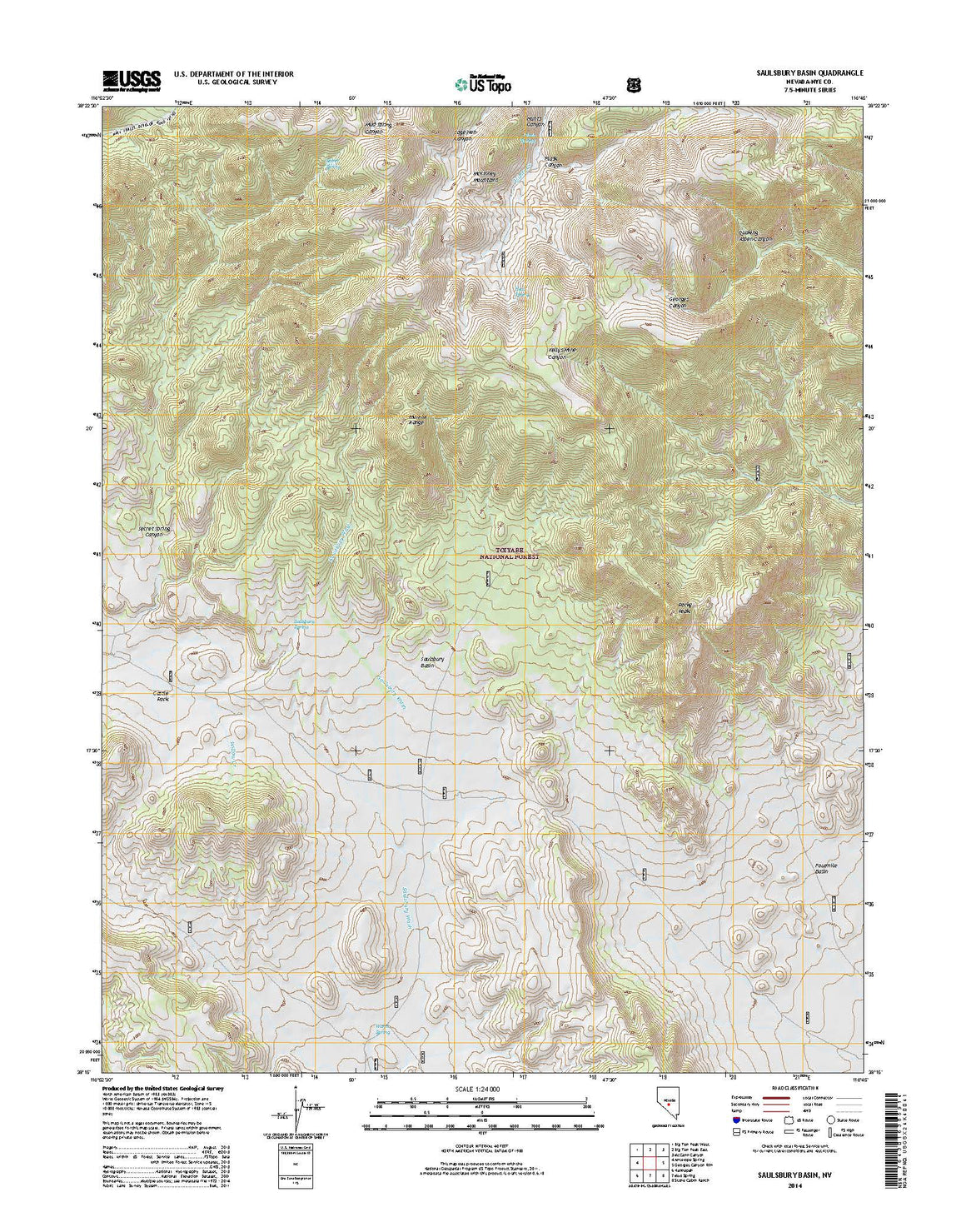 Saulsbury Basin, NV