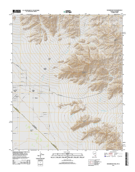 Shenandoah Peak, NV-CA