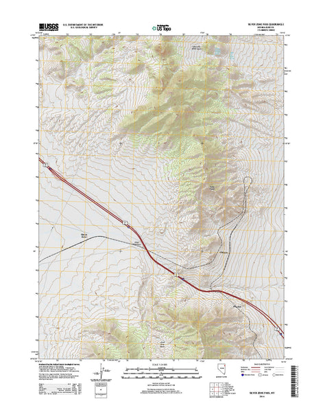 Silver Zone Pass, NV