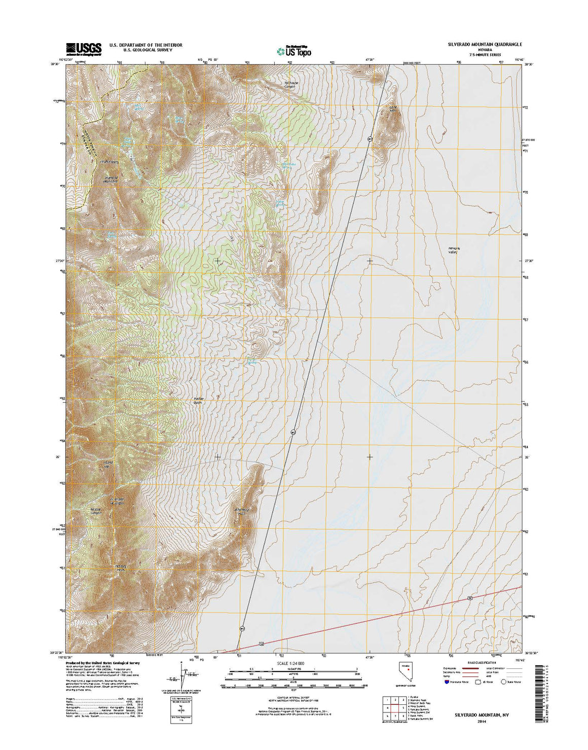 Silverado Mountain, NV