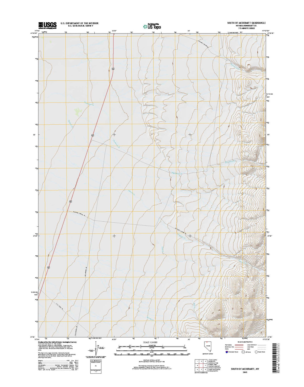 South of McDermitt, NV