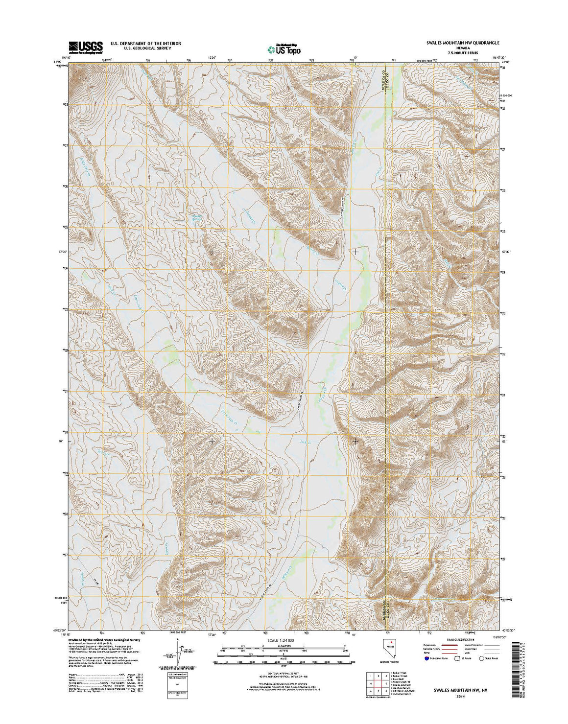 Swales Mountain NW, NV