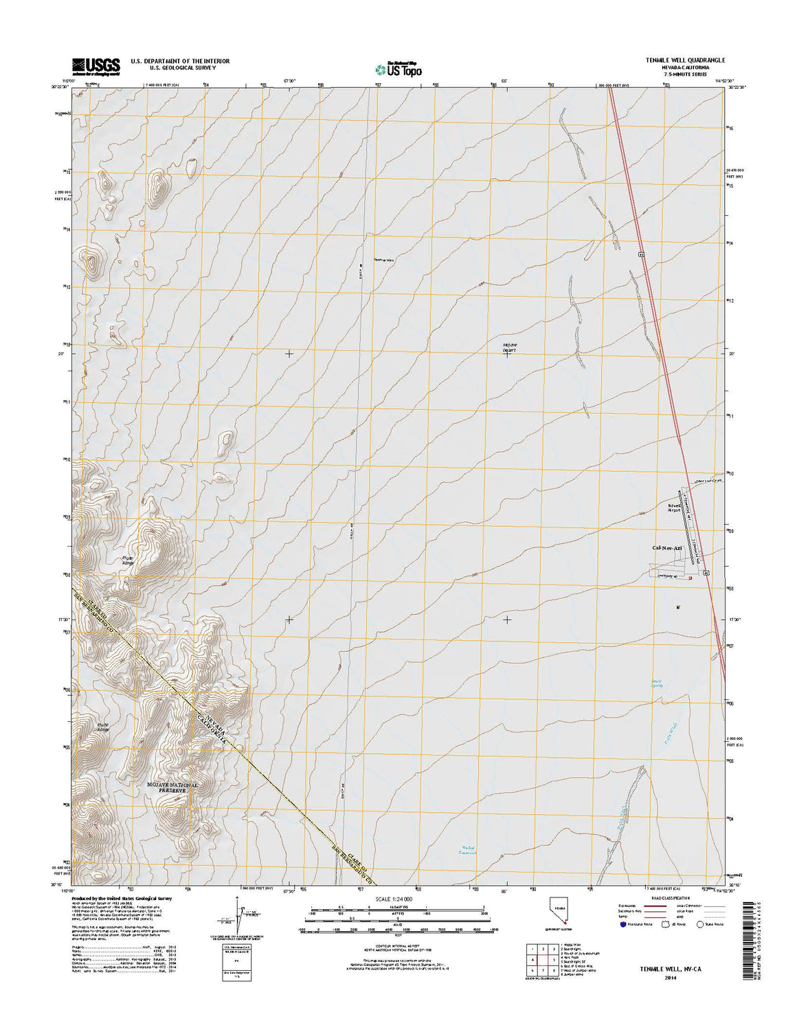 Tenmile Well, NV-CA