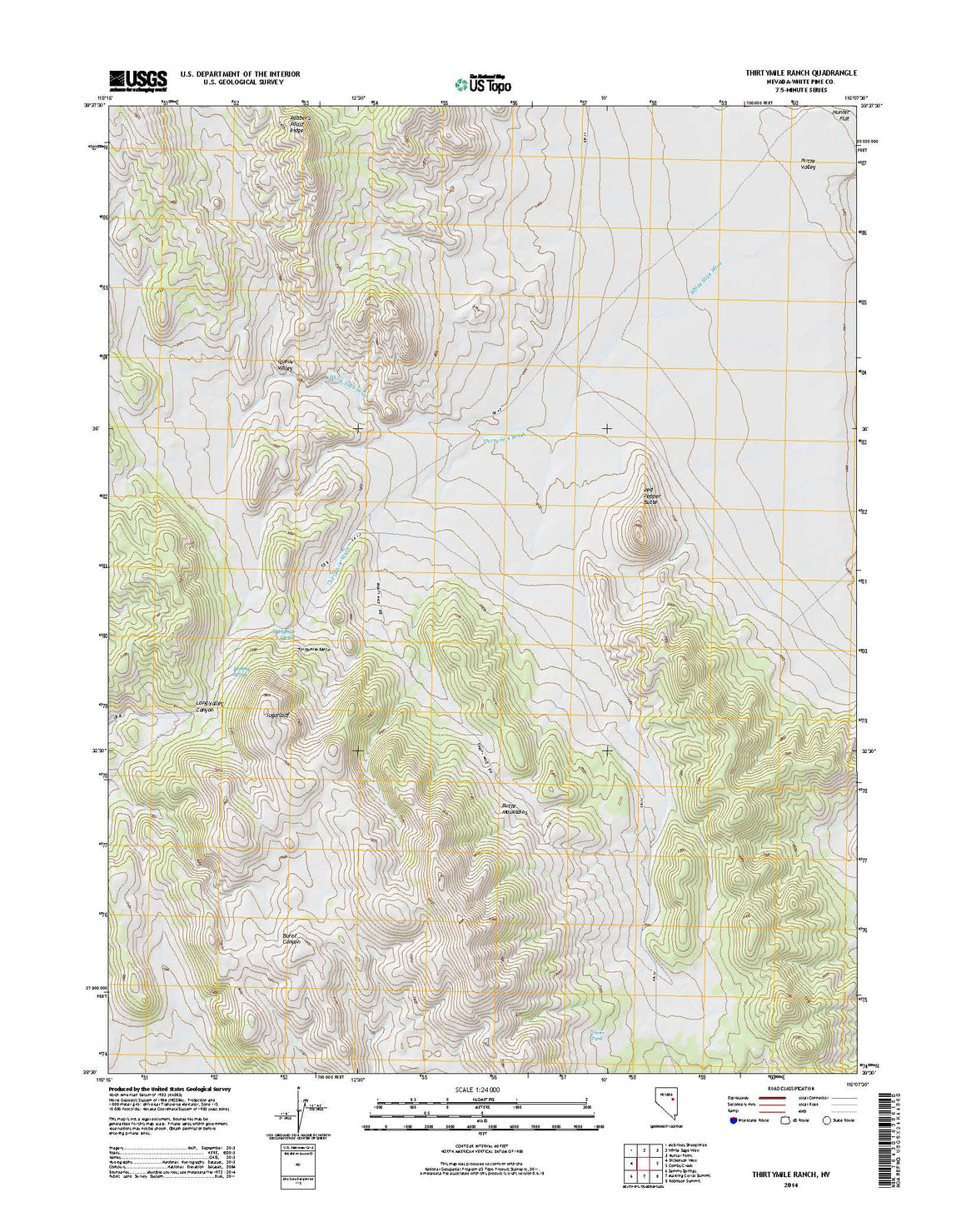 Thirtymile Ranch, NV