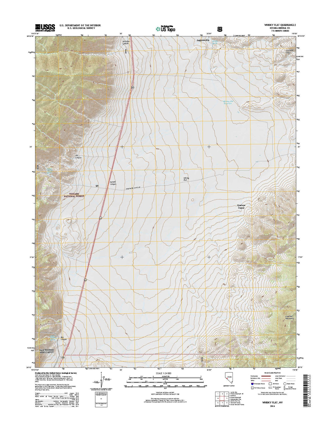 Whisky Flat, NV