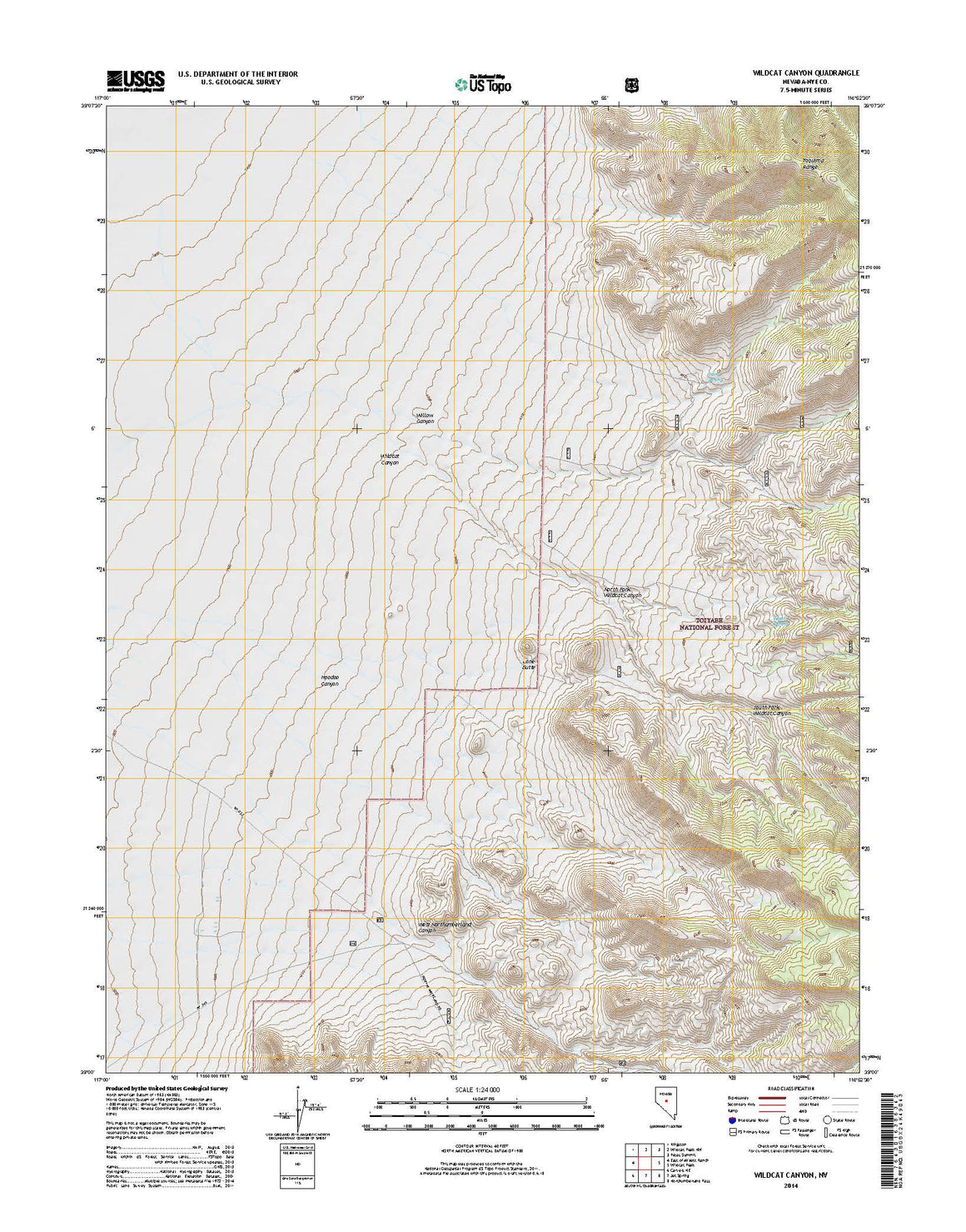 Wildcat Canyon, NV