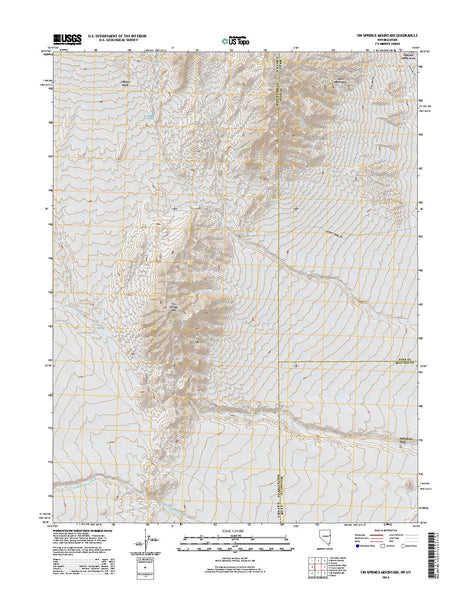 Tin Springs Mountain, NV-UT