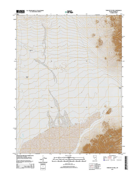 Twin Buttes Well, NV