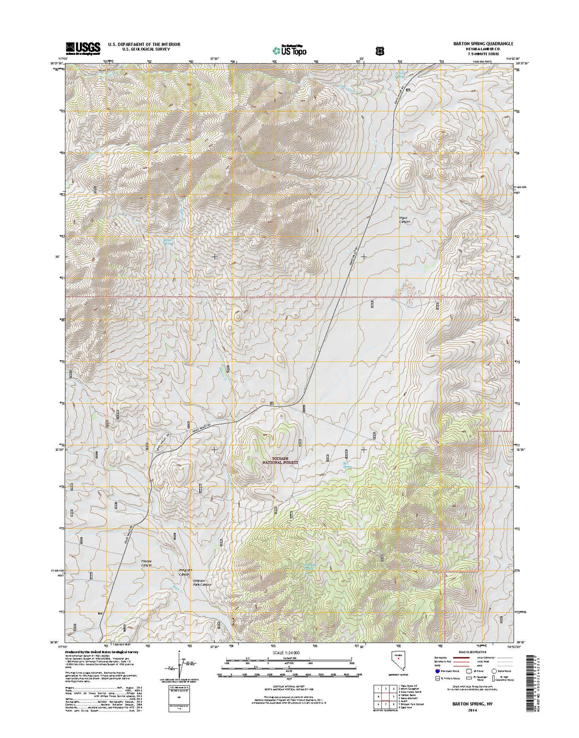 Barton Spring, NV