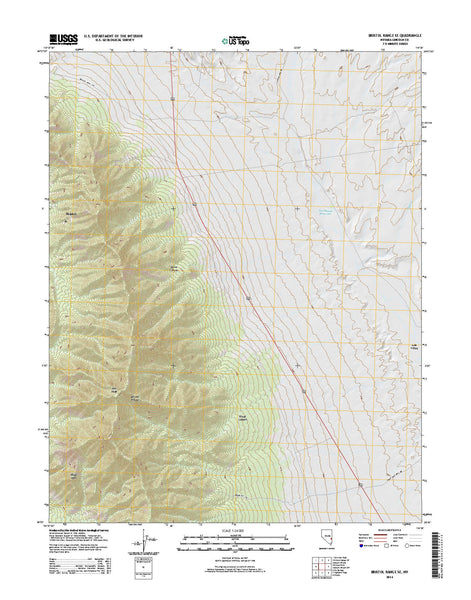 Bristol Range SE, NV