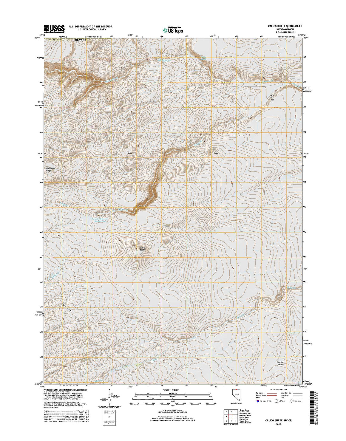 Calico Butte, NV-OR