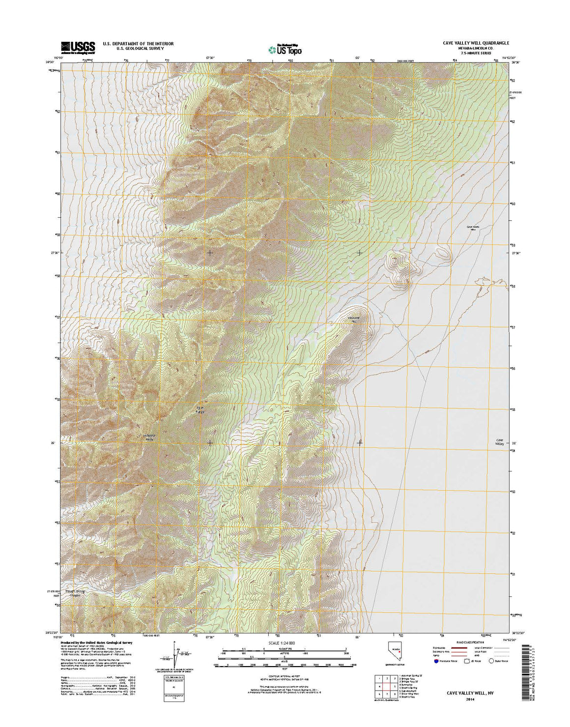 Cave Valley Well, NV