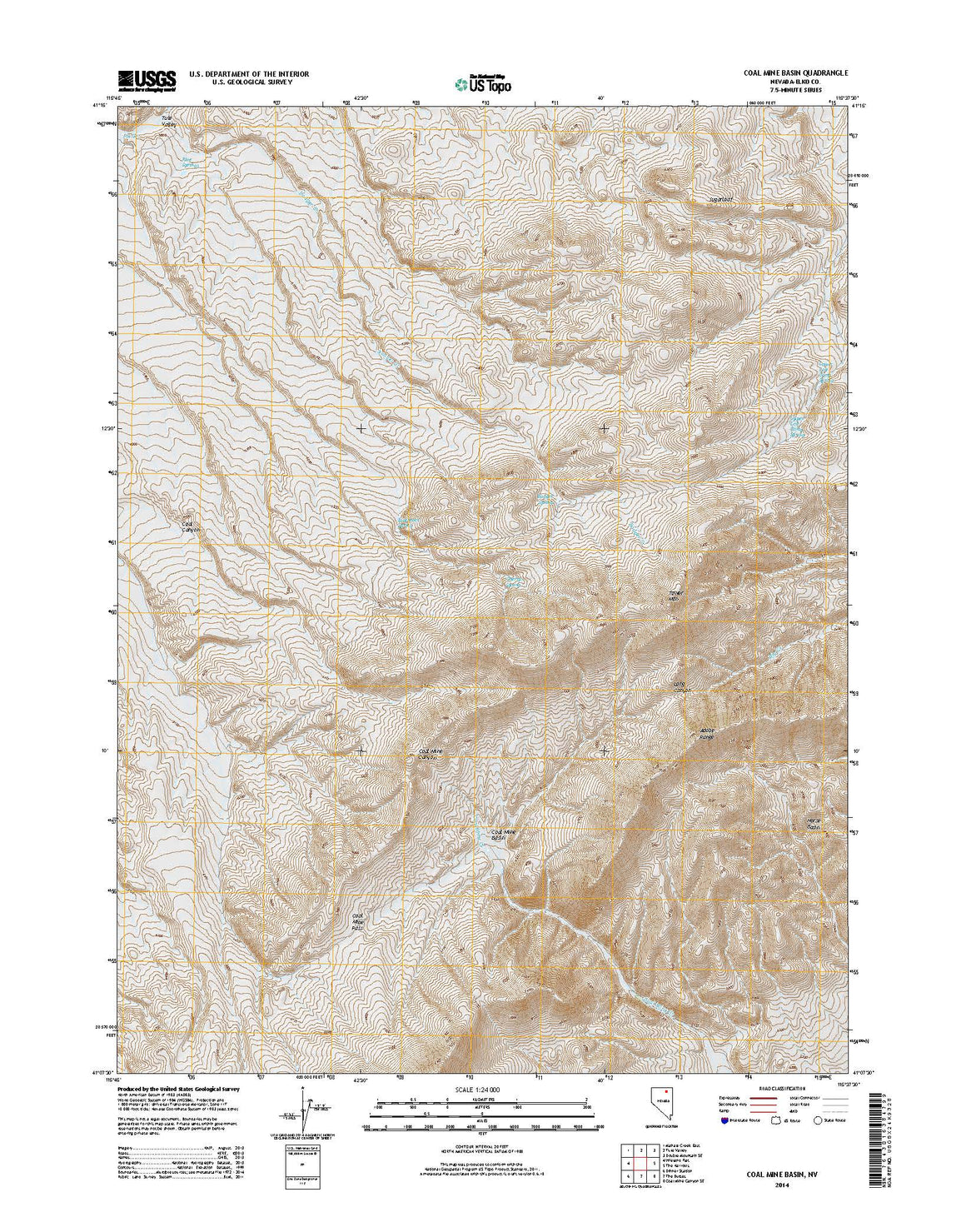 Coal Mine Basin, NV