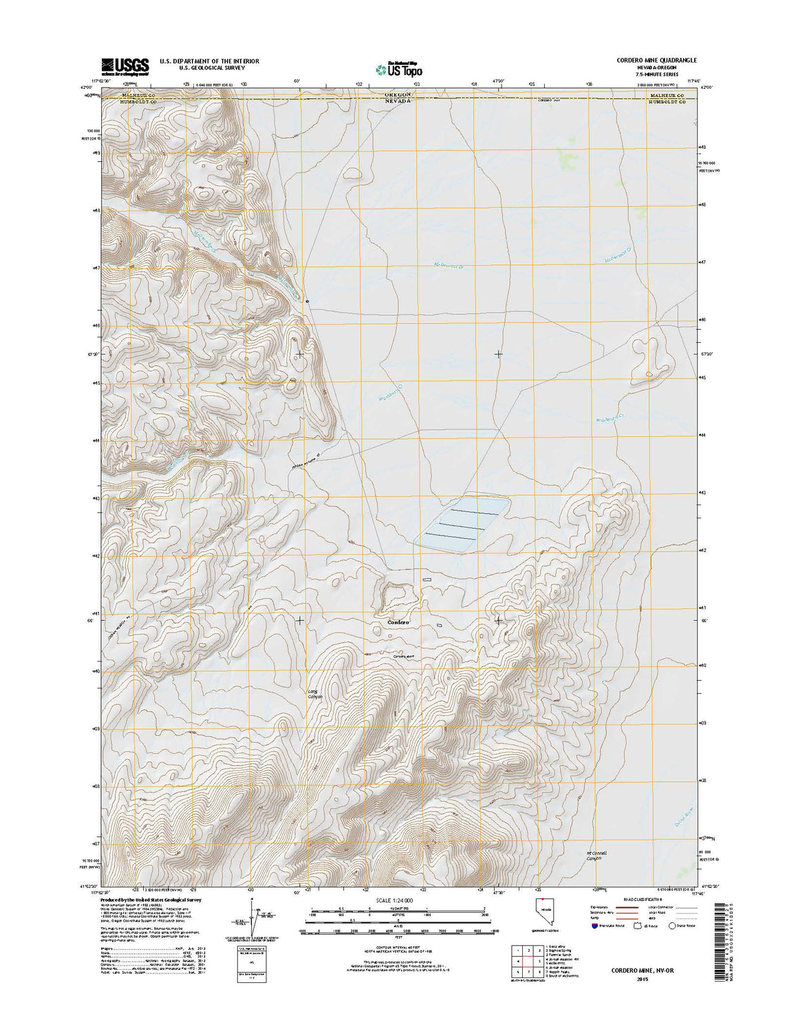 Cordero Mine, NV-OR