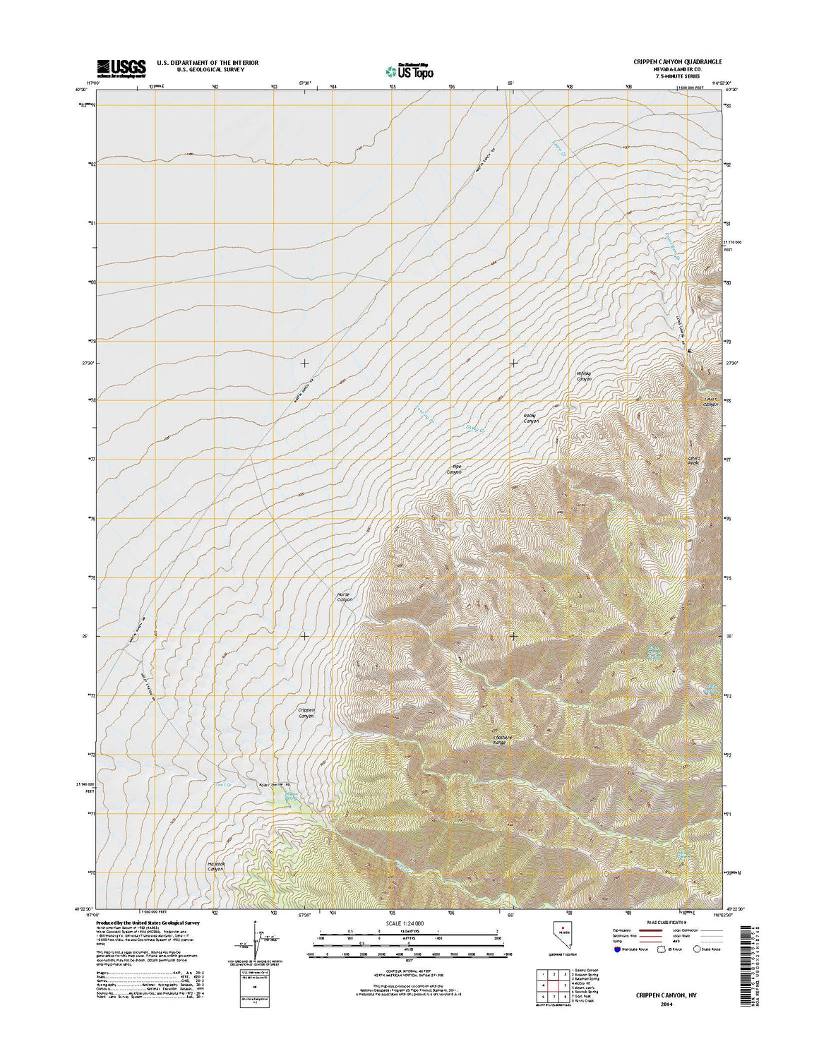 Crippen Canyon, NV