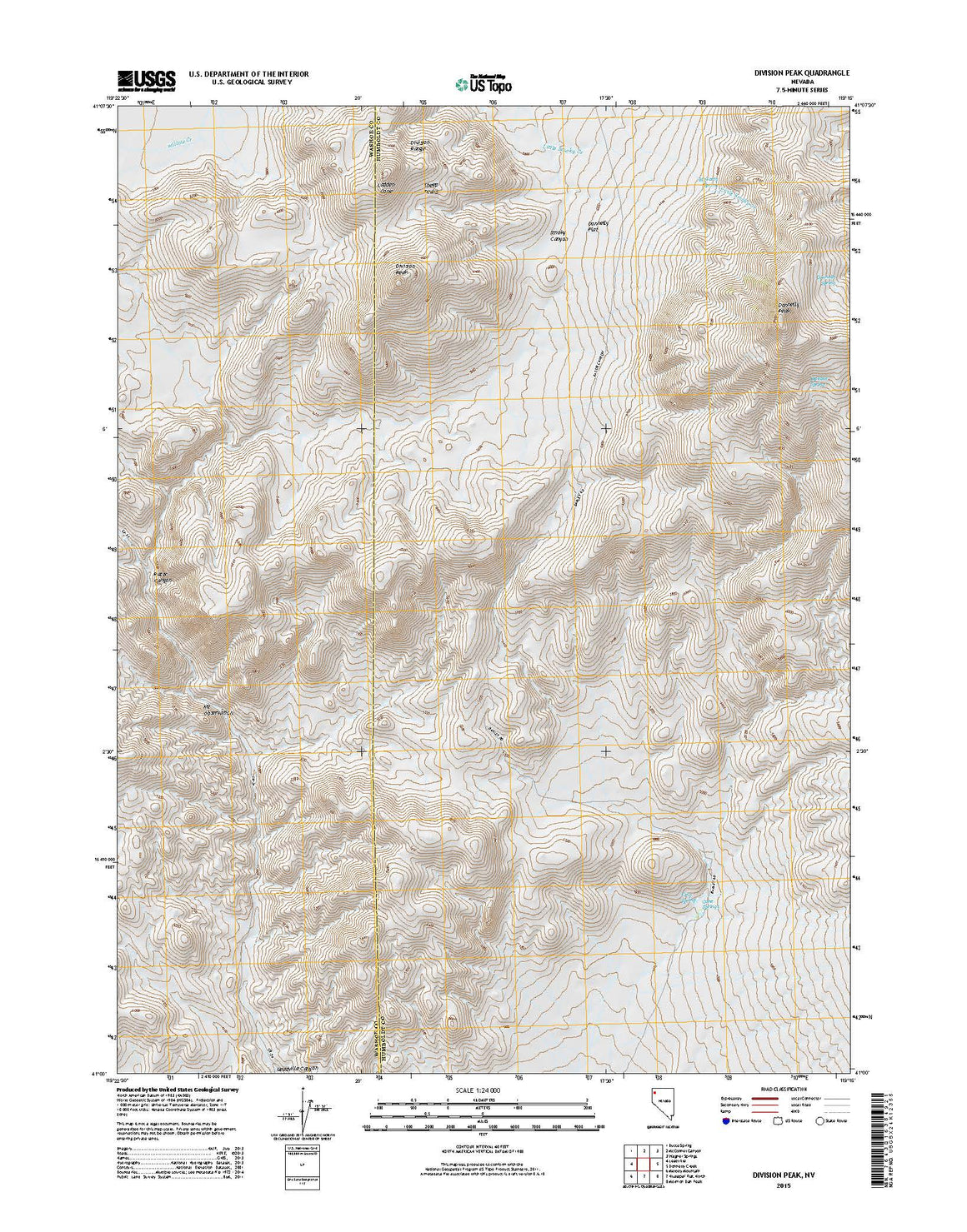 Division Peak, NV