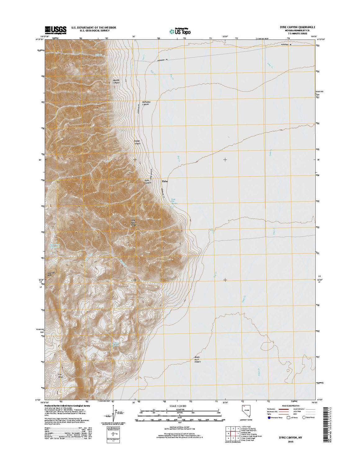 Dyke Canyon, NV