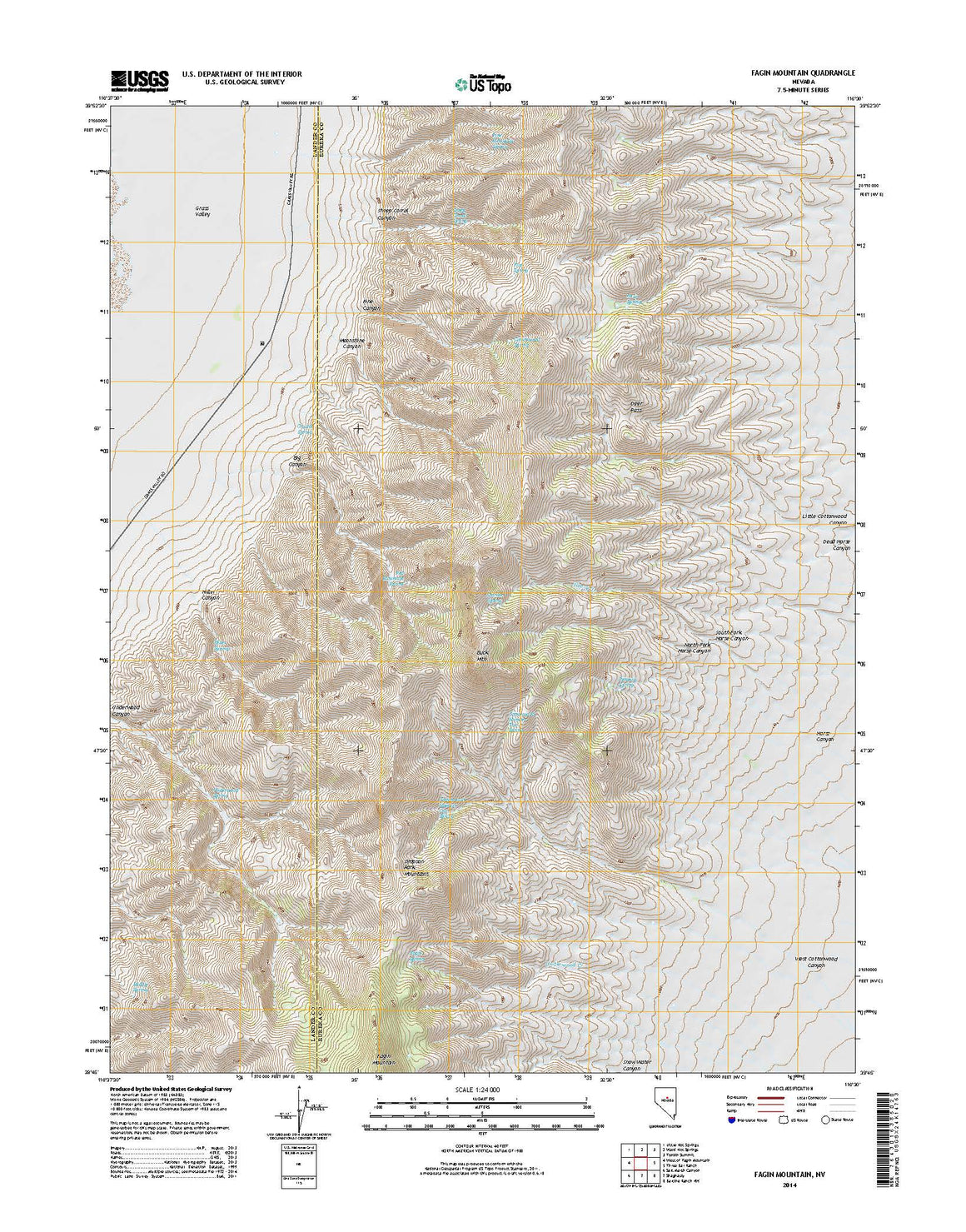 Fagin Mountain, NV