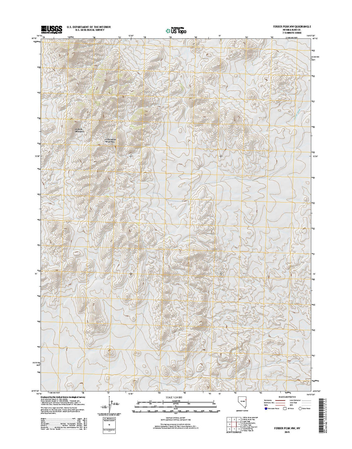 Ferber Peak NW, NV