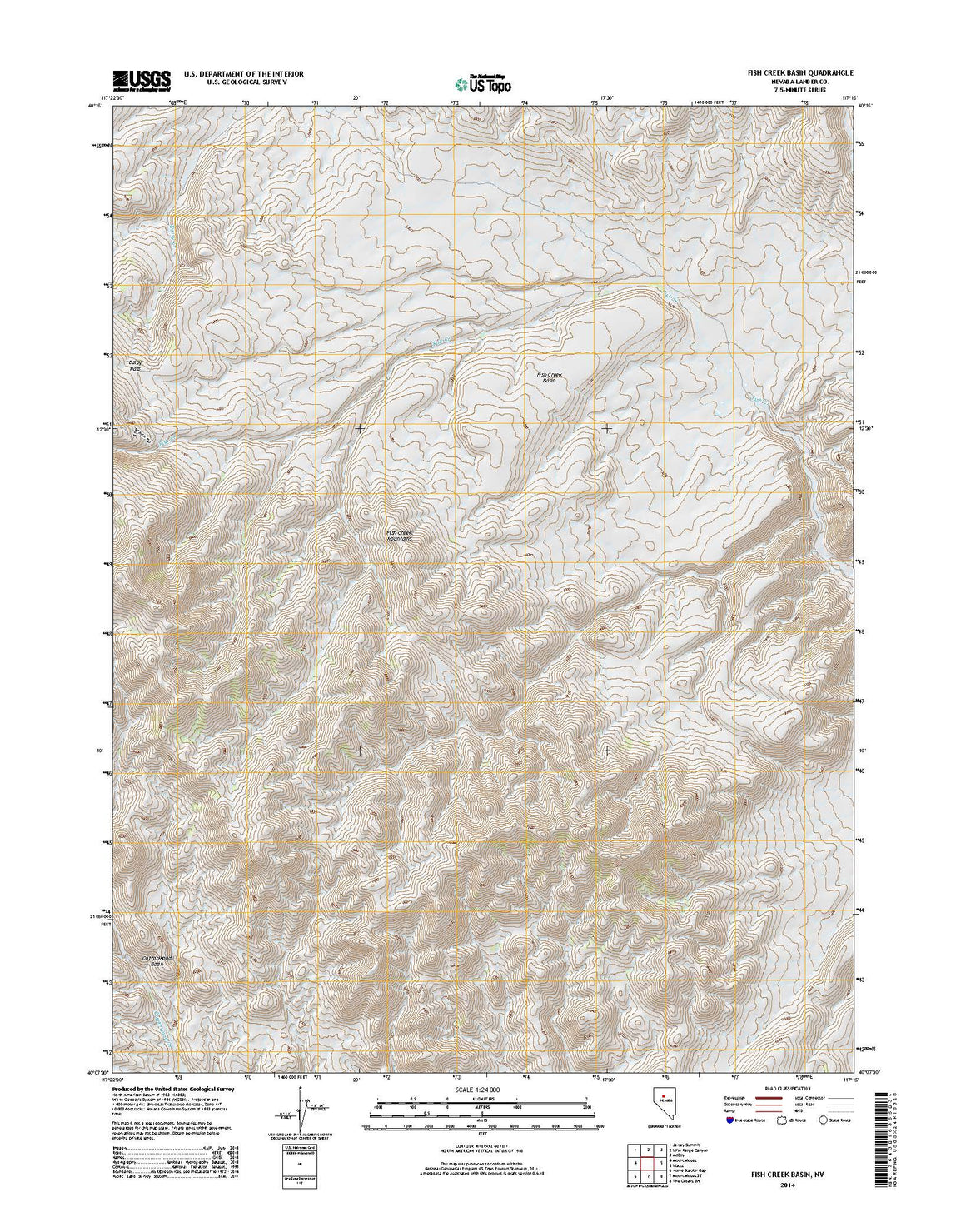 Fish Creek Basin, NV