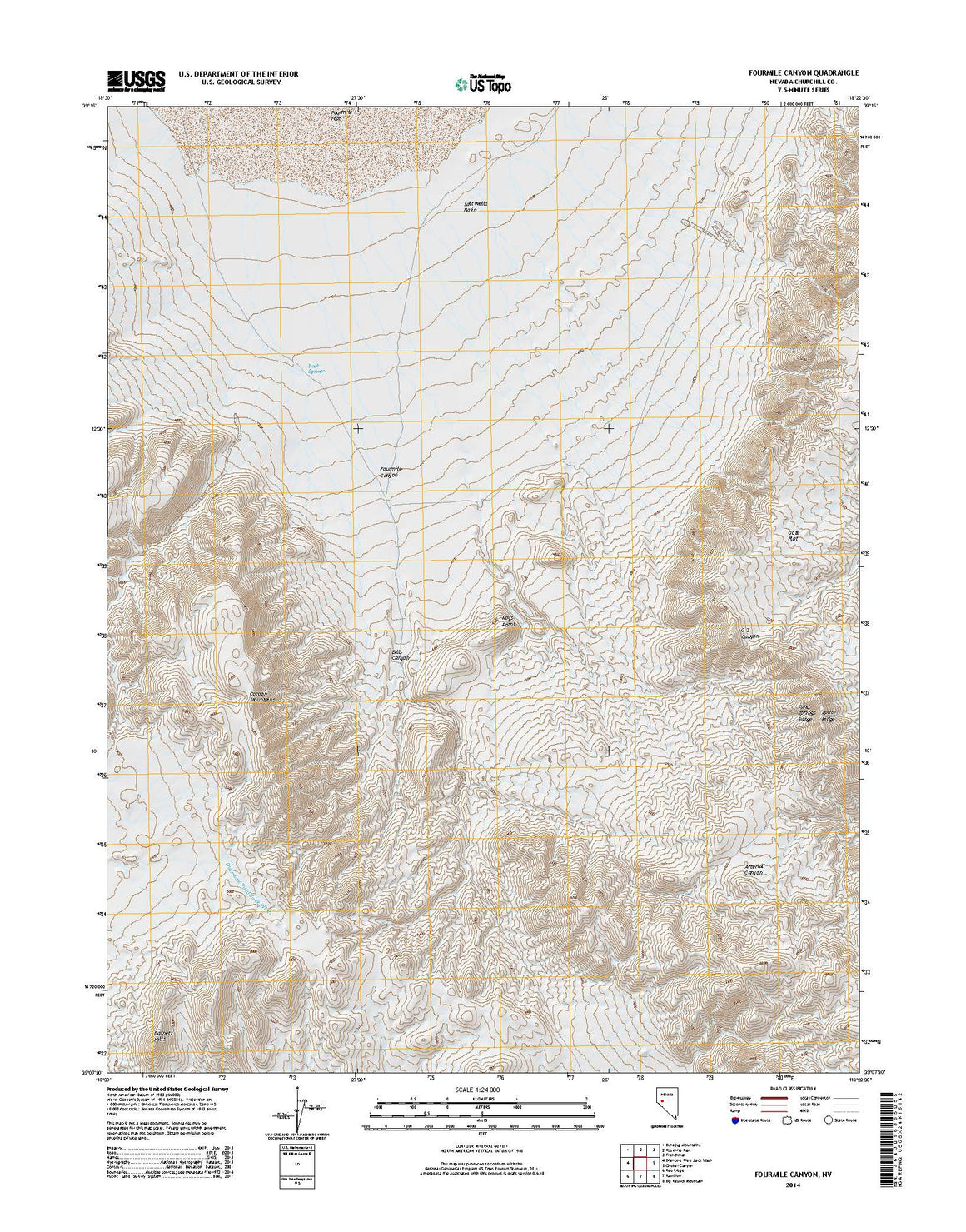 Fourmile Canyon, NV
