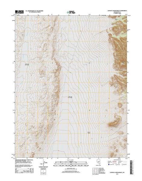 Georges Canyon Rim SE, NV